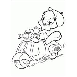 Página para colorir: músicas de bebê looney (desenhos animados) #26675 - Páginas para Colorir Imprimíveis Gratuitamente