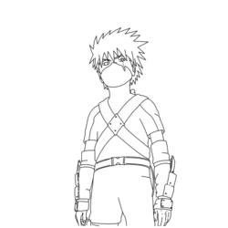 Página para colorir: naruto (desenhos animados) #38071 - Páginas para Colorir Imprimíveis Gratuitamente