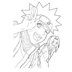 Página para colorir: naruto (desenhos animados) #38097 - Páginas para Colorir Imprimíveis Gratuitamente