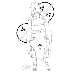 Página para colorir: naruto (desenhos animados) #38105 - Páginas para Colorir Imprimíveis Gratuitamente