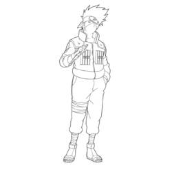 Página para colorir: naruto (desenhos animados) #38112 - Páginas para Colorir Imprimíveis Gratuitamente