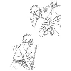 Página para colorir: naruto (desenhos animados) #38158 - Páginas para Colorir Imprimíveis Gratuitamente