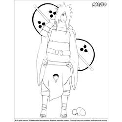 Página para colorir: naruto (desenhos animados) #38163 - Páginas para Colorir Imprimíveis Gratuitamente