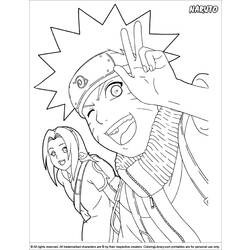 Página para colorir: naruto (desenhos animados) #38207 - Páginas para Colorir Imprimíveis Gratuitamente