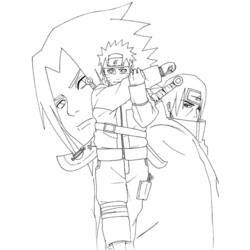 Página para colorir: naruto (desenhos animados) #38230 - Páginas para Colorir Imprimíveis Gratuitamente