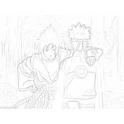 Página para colorir: naruto (desenhos animados) #38360 - Páginas para Colorir Imprimíveis Gratuitamente