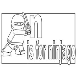 Página para colorir: ninjago (desenhos animados) #24057 - Páginas para Colorir Imprimíveis Gratuitamente