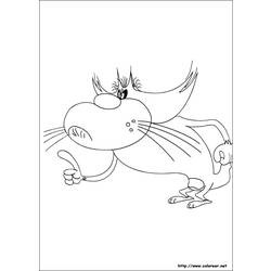 Página para colorir: Oggy e as Baratas (desenhos animados) #37883 - Páginas para Colorir Imprimíveis Gratuitamente