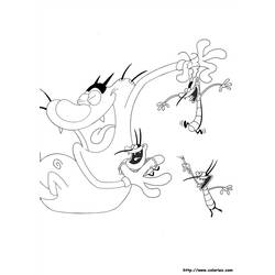 Página para colorir: Oggy e as Baratas (desenhos animados) #37913 - Páginas para Colorir Imprimíveis Gratuitamente