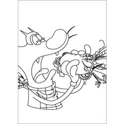 Página para colorir: Oggy e as Baratas (desenhos animados) #37957 - Páginas para Colorir Imprimíveis Gratuitamente