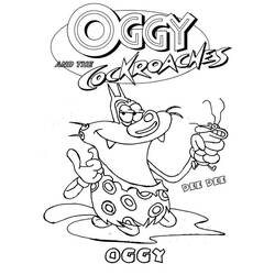 Página para colorir: Oggy e as Baratas (desenhos animados) #37991 - Páginas para Colorir Imprimíveis Gratuitamente