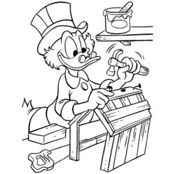 Página para colorir: pão-duro (desenhos animados) #31778 - Páginas para Colorir Imprimíveis Gratuitamente