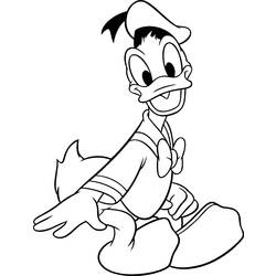 Página para colorir: Pato Donald (desenhos animados) #30119 - Páginas para Colorir Imprimíveis Gratuitamente