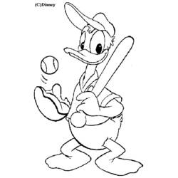 Página para colorir: Pato Donald (desenhos animados) #30123 - Páginas para Colorir Imprimíveis Gratuitamente