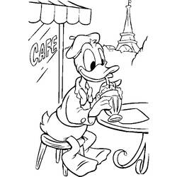 Página para colorir: Pato Donald (desenhos animados) #30133 - Páginas para Colorir Imprimíveis Gratuitamente