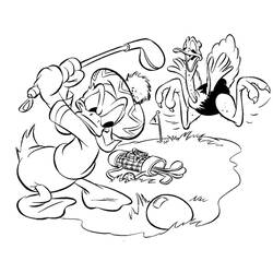 Página para colorir: Pato Donald (desenhos animados) #30136 - Páginas para Colorir Imprimíveis Gratuitamente