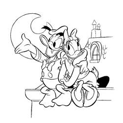 Página para colorir: Pato Donald (desenhos animados) #30139 - Páginas para Colorir Imprimíveis Gratuitamente