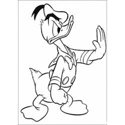 Página para colorir: Pato Donald (desenhos animados) #30153 - Páginas para Colorir Imprimíveis Gratuitamente