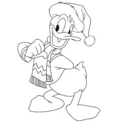Página para colorir: Pato Donald (desenhos animados) #30164 - Páginas para Colorir Imprimíveis Gratuitamente
