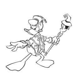 Página para colorir: Pato Donald (desenhos animados) #30191 - Páginas para Colorir Imprimíveis Gratuitamente