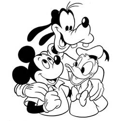 Página para colorir: Pato Donald (desenhos animados) #30199 - Páginas para Colorir Imprimíveis Gratuitamente