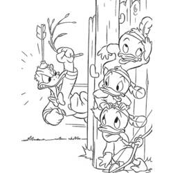Página para colorir: Pato Donald (desenhos animados) #30204 - Páginas para Colorir Imprimíveis Gratuitamente