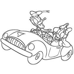Página para colorir: Pato Donald (desenhos animados) #30248 - Páginas para Colorir Imprimíveis Gratuitamente