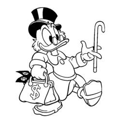 Página para colorir: Pato Donald (desenhos animados) #30276 - Páginas para Colorir Imprimíveis Gratuitamente