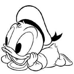 Desenhos para colorir: Pato Donald - Páginas para Colorir Imprimíveis Gratuitamente