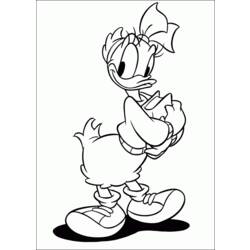 Página para colorir: Pato Donald (desenhos animados) #30301 - Páginas para Colorir Imprimíveis Gratuitamente