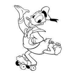 Página para colorir: Pato Donald (desenhos animados) #30314 - Páginas para Colorir Imprimíveis Gratuitamente