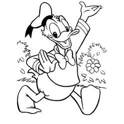 Página para colorir: Pato Donald (desenhos animados) #30316 - Páginas para Colorir Imprimíveis Gratuitamente