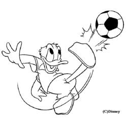 Página para colorir: Pato Donald (desenhos animados) #30325 - Páginas para Colorir Imprimíveis Gratuitamente