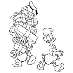 Página para colorir: Pato Donald (desenhos animados) #30330 - Páginas para Colorir Imprimíveis Gratuitamente