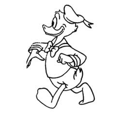 Página para colorir: Pato Donald (desenhos animados) #30333 - Páginas para Colorir Imprimíveis Gratuitamente