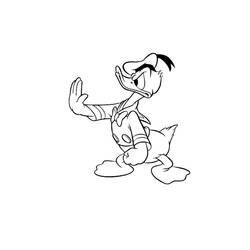 Página para colorir: Pato Donald (desenhos animados) #30373 - Páginas para Colorir Imprimíveis Gratuitamente