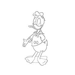 Página para colorir: Pato Donald (desenhos animados) #30432 - Páginas para Colorir Imprimíveis Gratuitamente