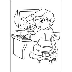Página para colorir: Pedro o carteiro (desenhos animados) #49495 - Páginas para Colorir Imprimíveis Gratuitamente