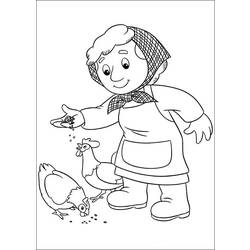 Página para colorir: Pedro o carteiro (desenhos animados) #49497 - Páginas para Colorir Imprimíveis Gratuitamente