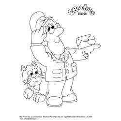Página para colorir: Pedro o carteiro (desenhos animados) #49508 - Páginas para Colorir Imprimíveis Gratuitamente