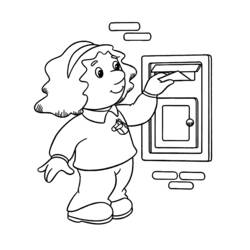 Página para colorir: Pedro o carteiro (desenhos animados) #49568 - Páginas para Colorir Imprimíveis Gratuitamente