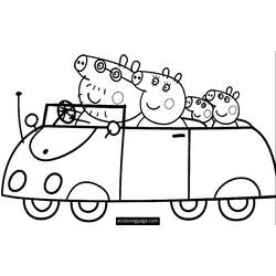 Página para colorir: Peppa Pig (desenhos animados) #43913 - Páginas para Colorir Imprimíveis Gratuitamente