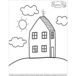 Página para colorir: Peppa Pig (desenhos animados) #43947 - Páginas para Colorir Imprimíveis Gratuitamente
