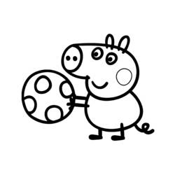Página para colorir: Peppa Pig (desenhos animados) #43949 - Páginas para Colorir Imprimíveis Gratuitamente