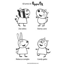 Página para colorir: Peppa Pig (desenhos animados) #43951 - Páginas para Colorir Imprimíveis Gratuitamente