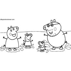Página para colorir: Peppa Pig (desenhos animados) #43962 - Páginas para Colorir Imprimíveis Gratuitamente