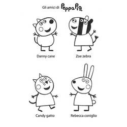 Página para colorir: Peppa Pig (desenhos animados) #43963 - Páginas para Colorir Imprimíveis Gratuitamente