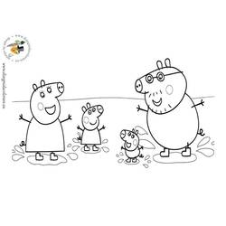 Página para colorir: Peppa Pig (desenhos animados) #43972 - Páginas para Colorir Imprimíveis Gratuitamente