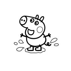 Página para colorir: Peppa Pig (desenhos animados) #43988 - Páginas para Colorir Imprimíveis Gratuitamente