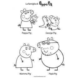 Página para colorir: Peppa Pig (desenhos animados) #43997 - Páginas para Colorir Imprimíveis Gratuitamente